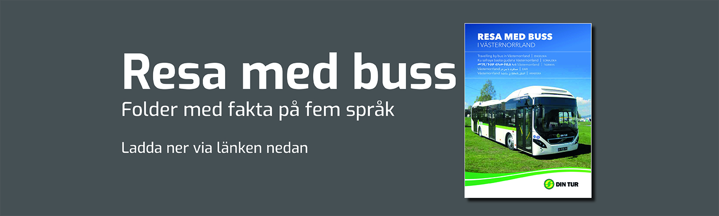 Resa med buss, omslagsbild