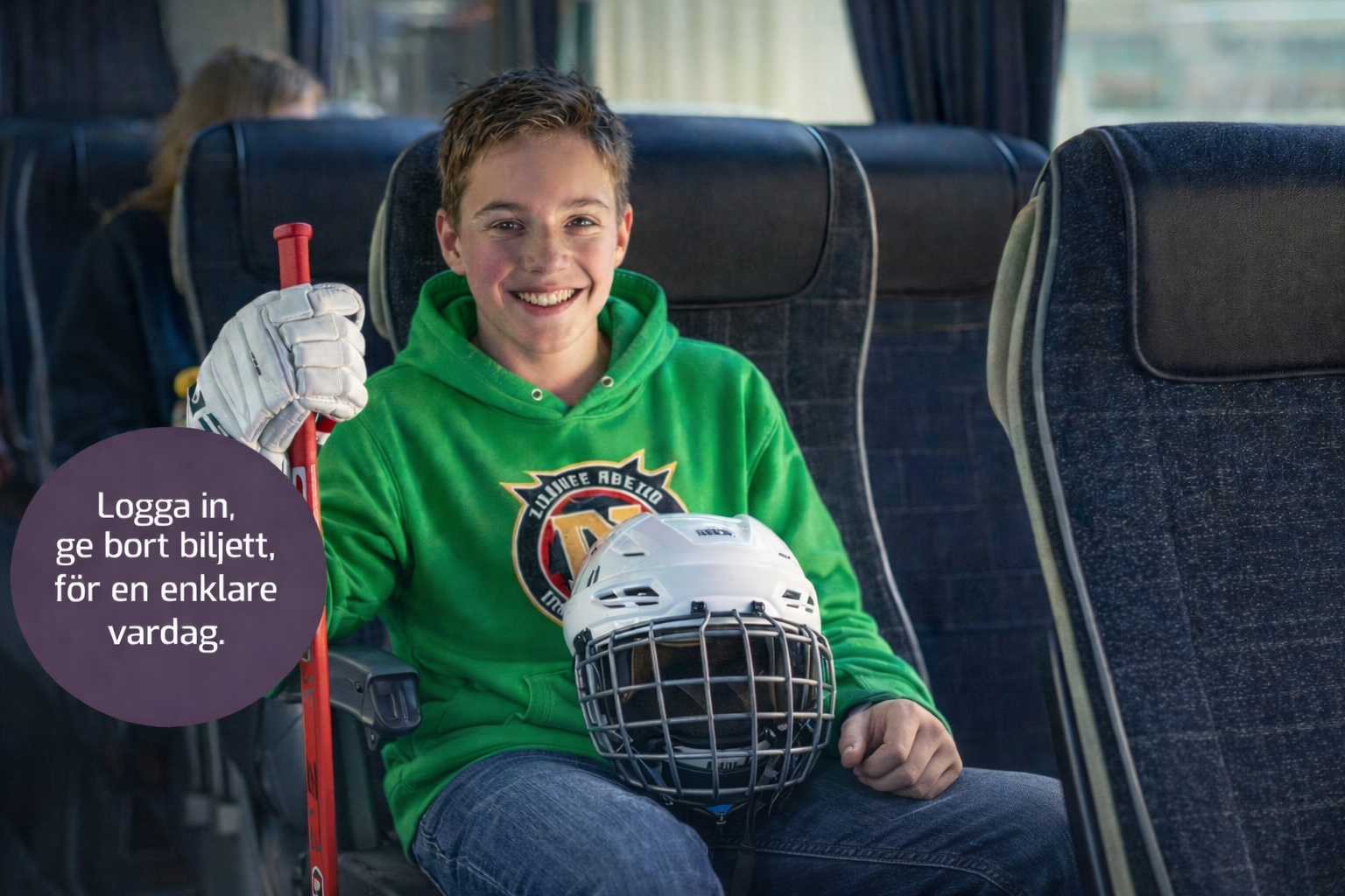 Logga in i appen du med